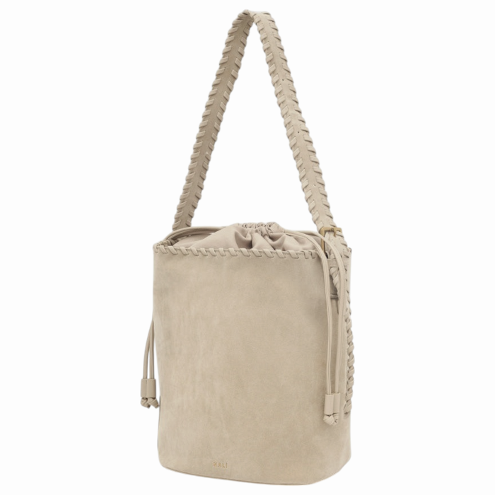 Borsa donna NALI' in suede modello Melanie secchiello a spalla