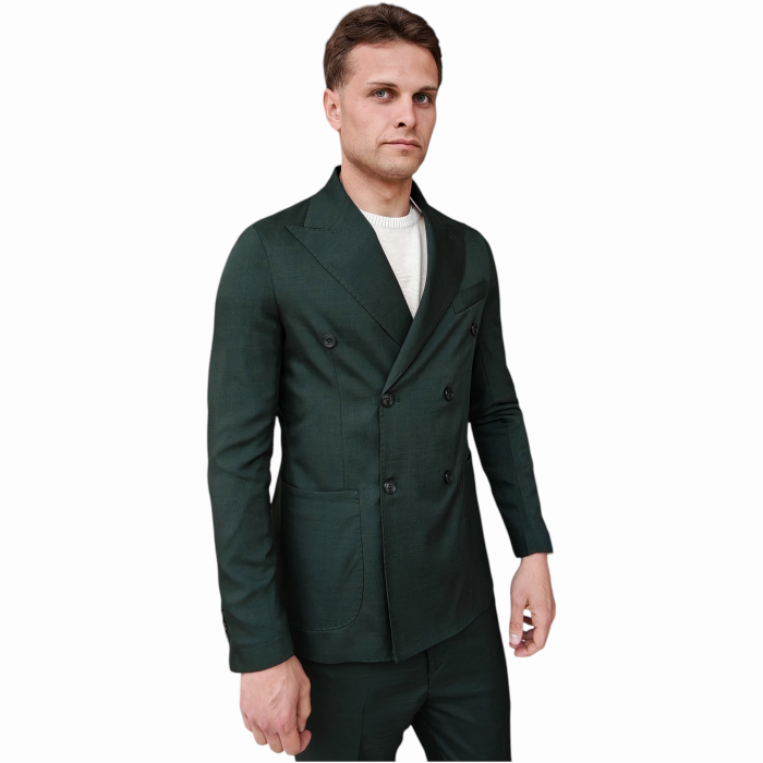 Abito uomo OFFICINA SARTORIALE ITALIANA slim fit con giacca doppiopetto 