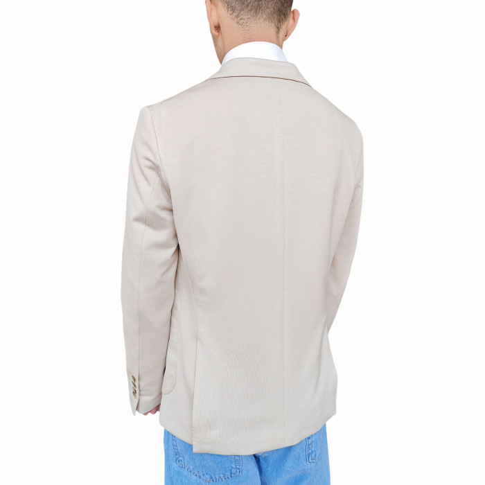 Giacca uomo GIANNI LUPO ultra light in misto rayon elastico monopetto