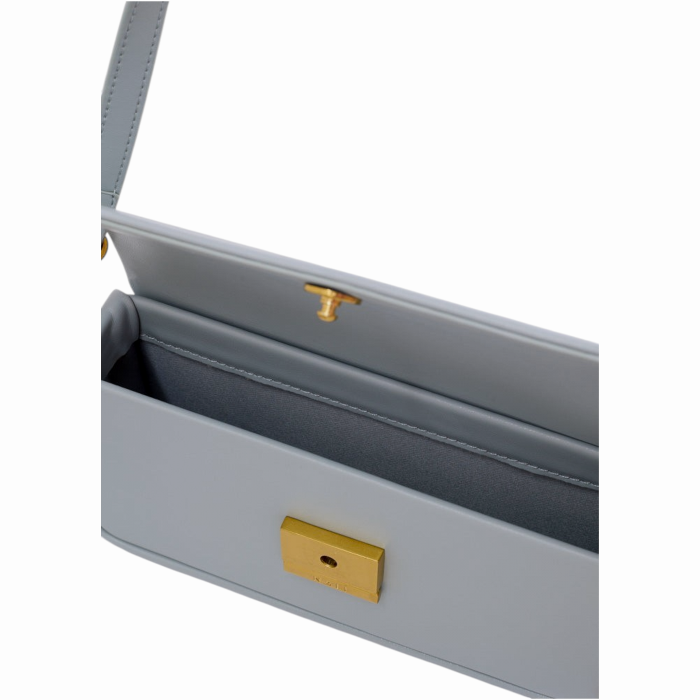 Borsa donna NALI' a spalla modello Bristol rigida con ciondolo