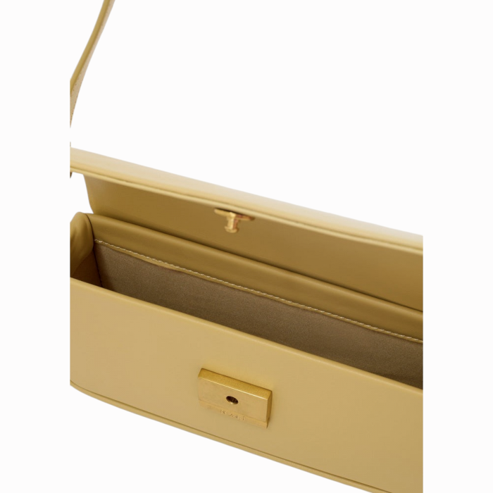 Borsa donna NALI' a spalla modello Bristol rigida con ciondolo