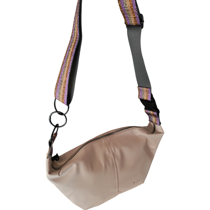 Borsa donna NALI' modello Nina a spalla con tracolla multicolor lurex 