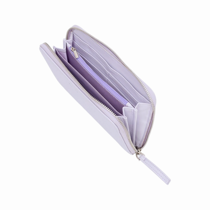 Portafoglio donna NALI' rettangolare in ecopelle effetto perlato con scomparti vari