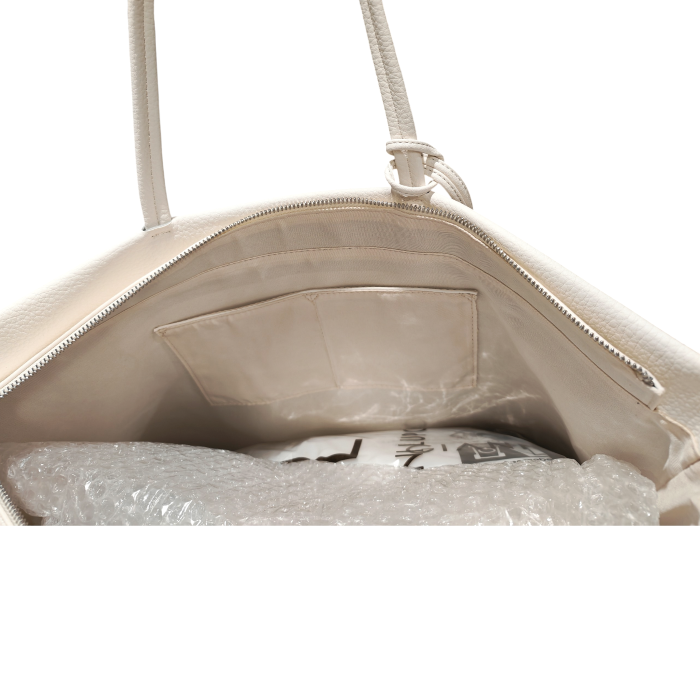 Borsa donna NALI' mod. Toronto misura big a spalla ecopelle martellata con manici