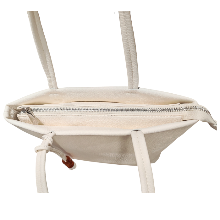 Borsa donna NALI' mod. Toronto misura small a spalla ecopelle martellata con manici