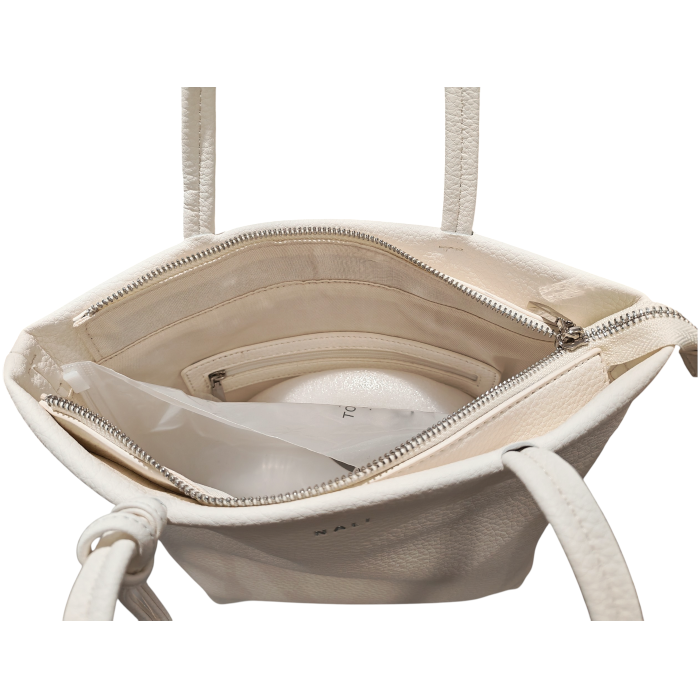 Borsa donna NALI' mod. Toronto misura small a spalla ecopelle martellata con manici