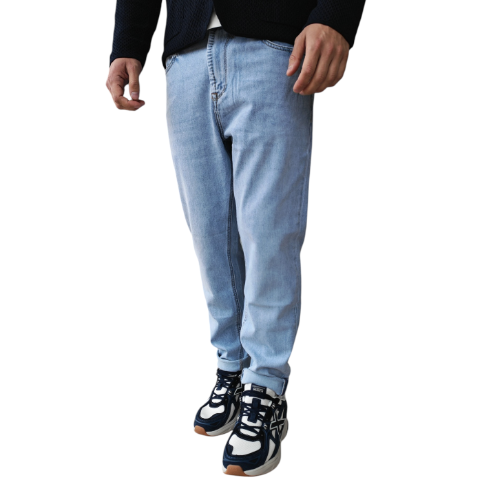   Jeans uomo GIANNI LUPO Carrot fit Mike 95 light wash elasticizzato