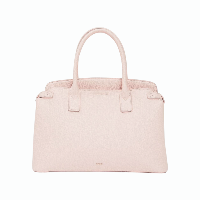 Borsa donna GAUDI' Top Handle ecopelle martellata manici corti e tracolla staccabile