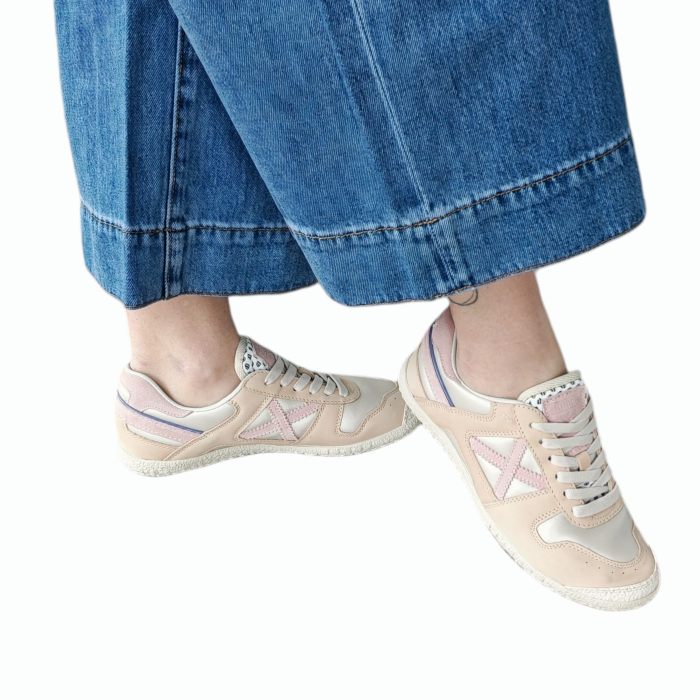 Jeans donna GIANNI LUPO coco wide cropped medium wash gamba ampia 