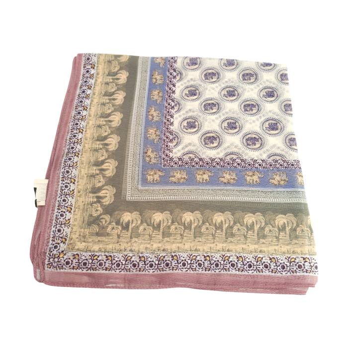 Foulard donna NALI' fantasia misura 70x70 cm