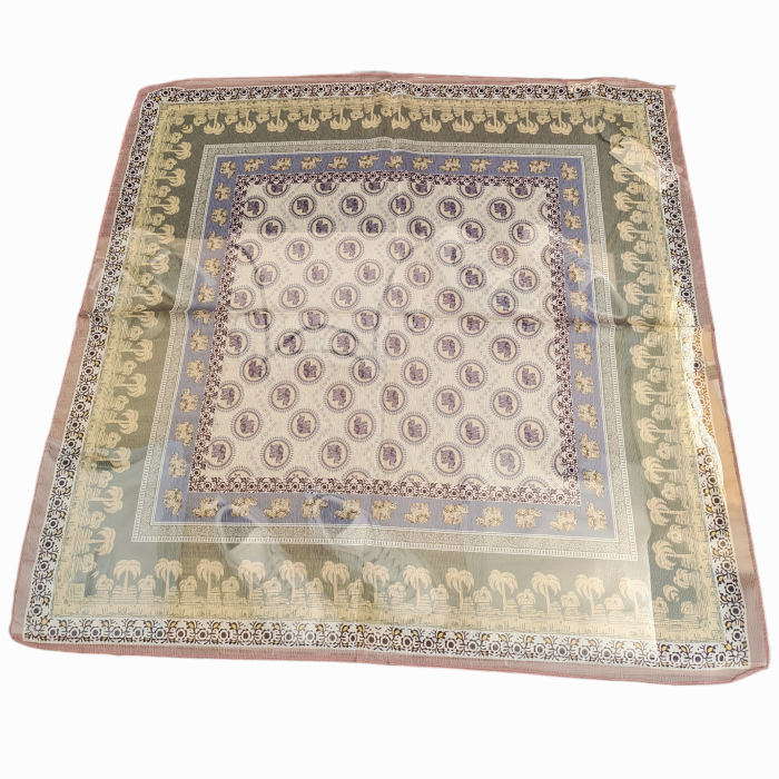 Foulard donna NALI' fantasia misura 70x70 cm