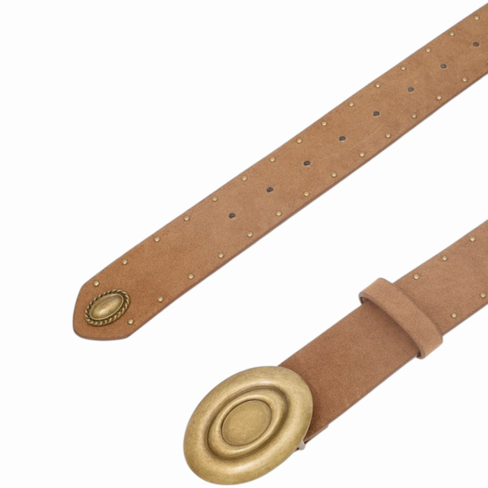 Cintura donna NALI' modello West con fibbia effetto ottone 105 cm