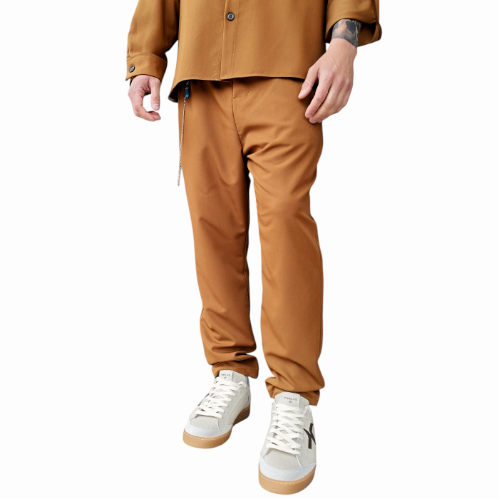Completo uomo IMPERIAL overshirt con tasche frontali pantalone regular fit con pinces