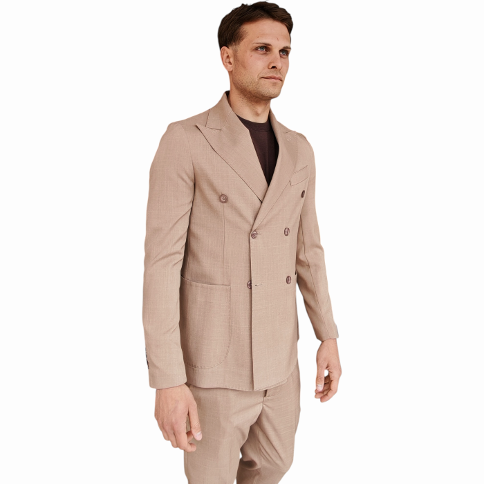 Abito uomo OFFICINA SARTORIALE ITALIANA slim fit con giacca doppiopetto