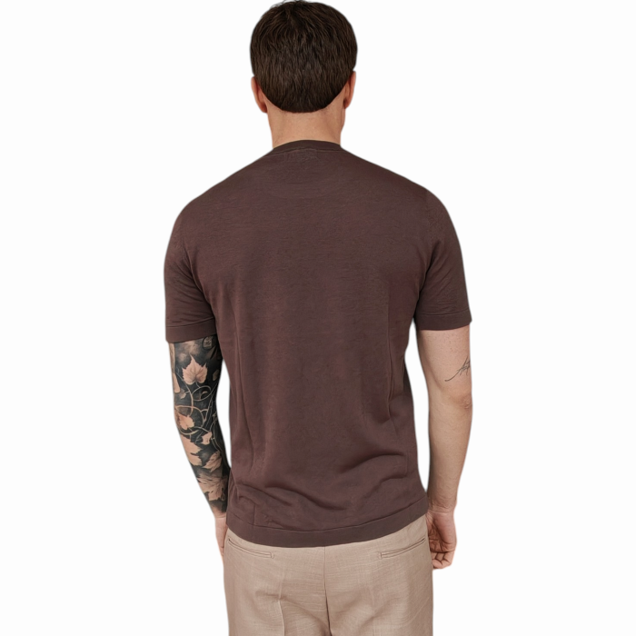 Maglia uomo GIANNI LUPO girocollo manica corta misto tencel/cotone/seta