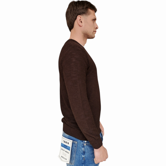 Maglia uomo IMPERIAL misto fresco cotone regular fit effetto bouclè