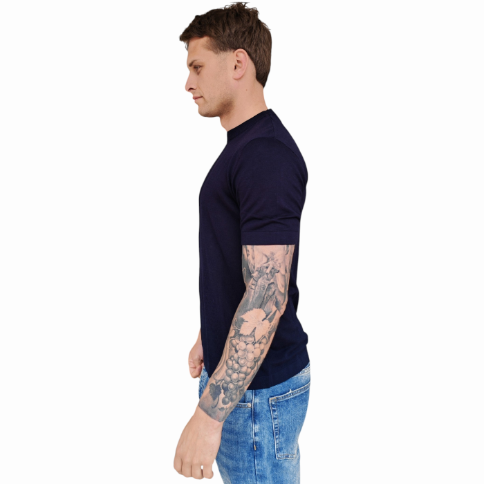 Maglia uomo GIANNI LUPO girocollo manica corta misto tencel/cotone/seta