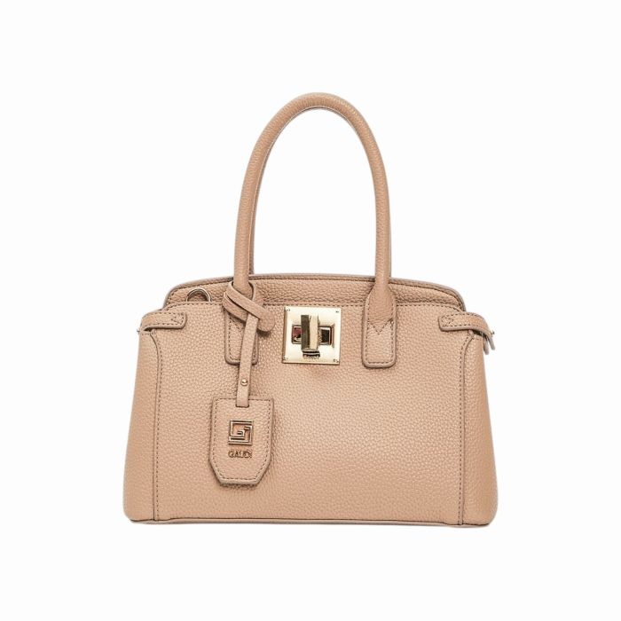 Borsa donna GAUDI' top Handle small martellata manici corti e tracolla staccabile