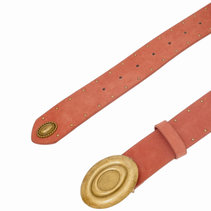 Cintura donna NALI' modello West con fibbia effetto ottone 105 cm