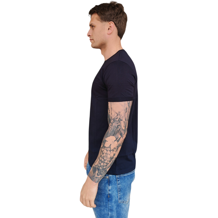 T-shirt uomo GIANNI LUPO 100% cotone extrafine girocollo e taschino a filo