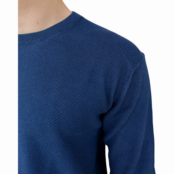 Maglia uomo IMPERIAL 100% cotone lavorazione chicco riso girocollo