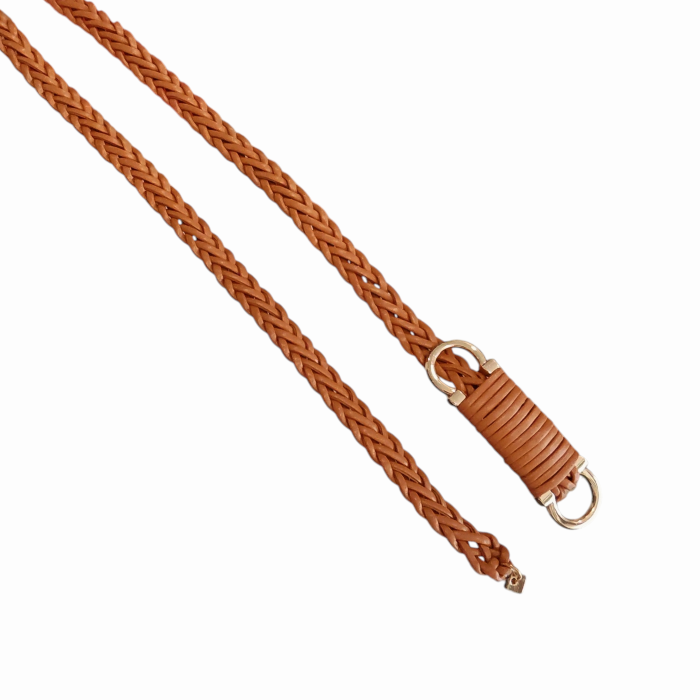 Cintura donna NALI' mod. marina intrecciata in ecopelle