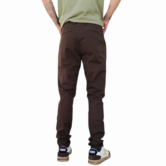 Pantalone uomo GIANNI LUPO slim fit basic in fresco cotone tasche America