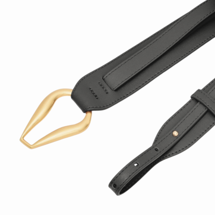 Cintura donna NALI' mod. Atene ecopelle con fibbia abbracciata a cinghia di regolazione