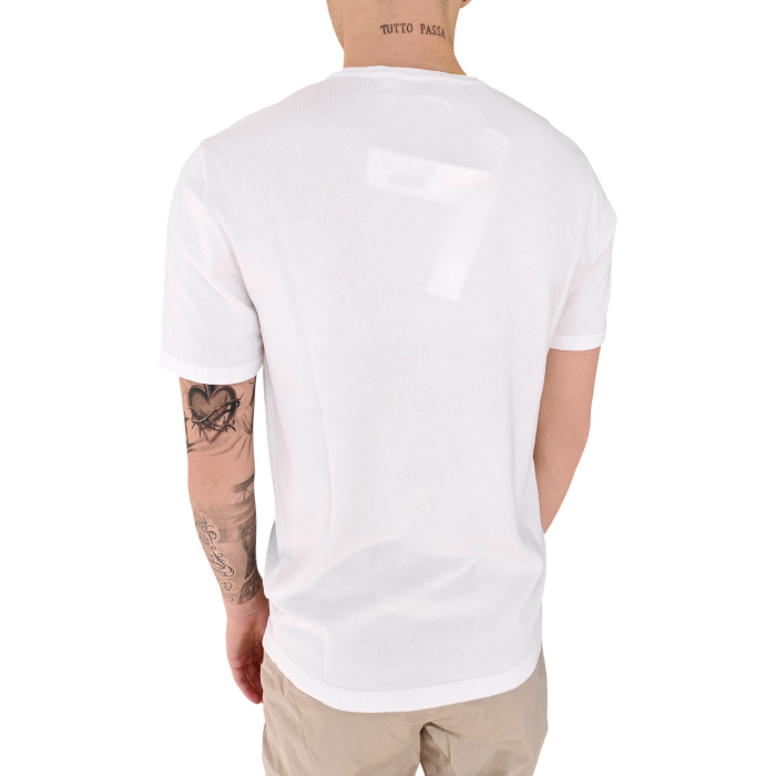 Maglia uomo GIANNI LUPO misto viscosa maglina muscle fit manica corta girocollo