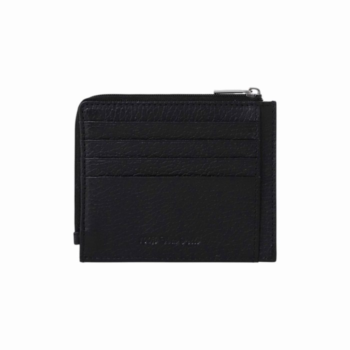 Porta card e monete uomo IMPERIAL 100% pelle effetto martellata