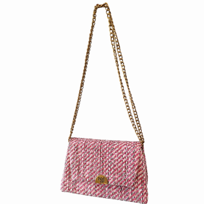 Borsa donna NALI' mod. Mara mini in tessuto con catenina regolabile