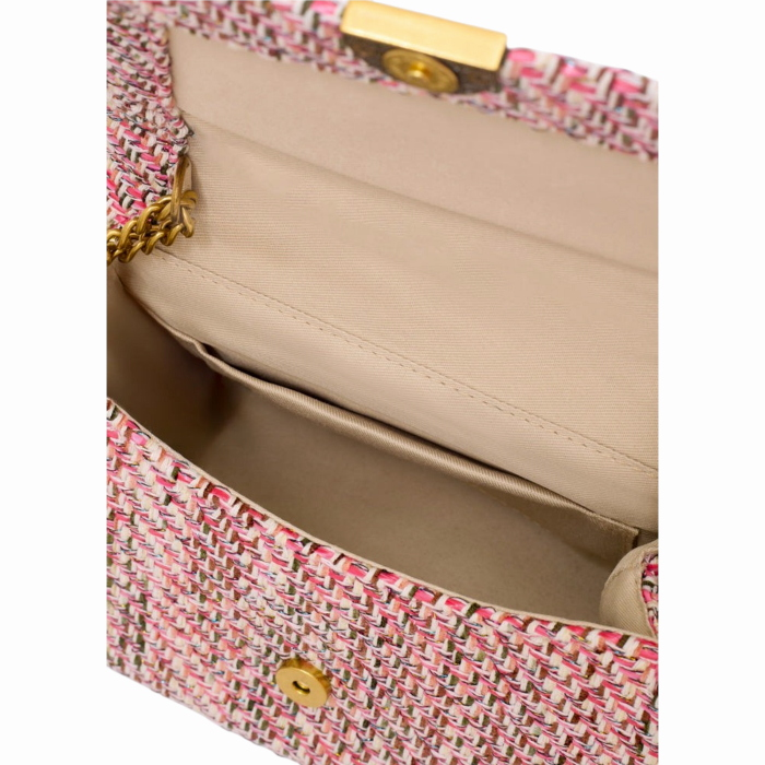 Borsa donna NALI' mod. Mara mini in tessuto con catenina regolabile