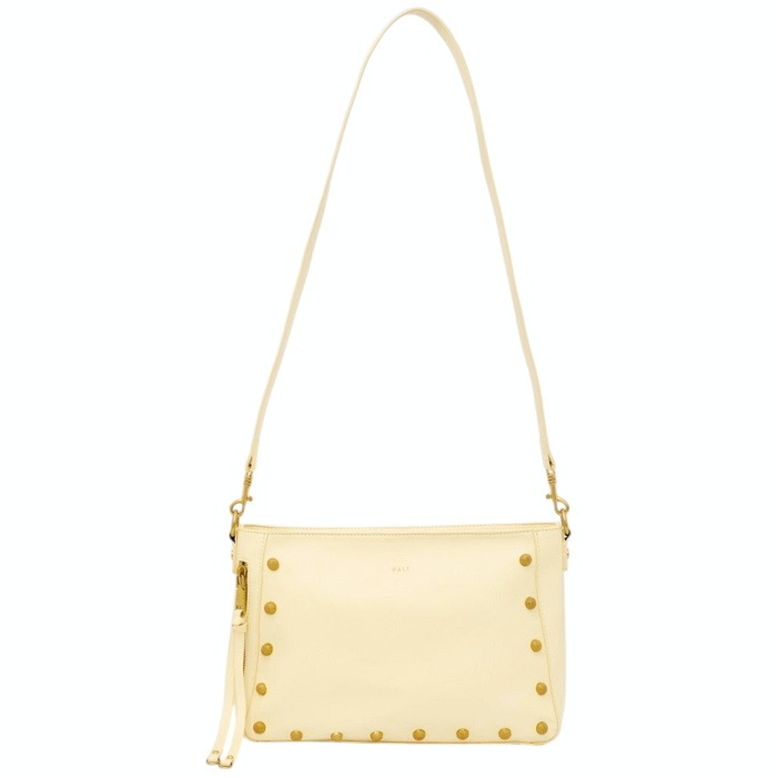 Borsa donna NALI' a spalla mod. Porto in ecopelle morbida con borchie