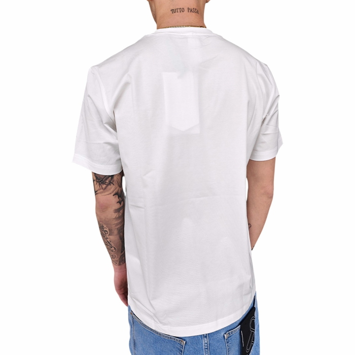 T-shirt uomo IMPERIAL regular fit tinta unita in cotone liscio effetto raso
