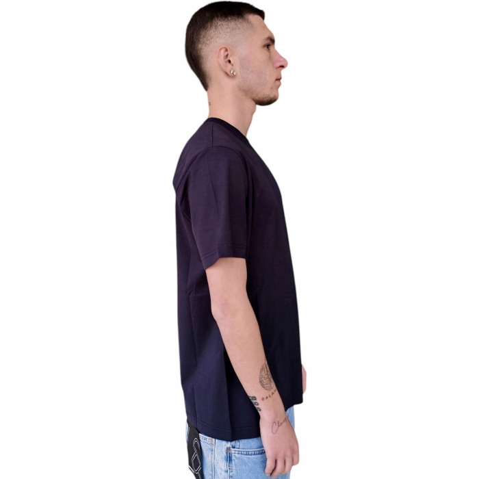 T-shirt uomo IMPERIAL regular fit tinta unita in cotone liscio effetto raso