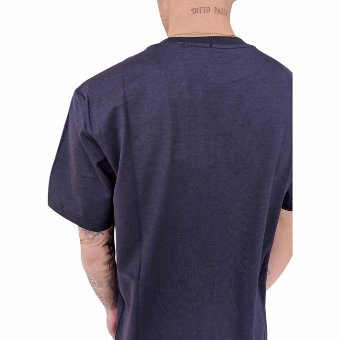 T-shirt uomo IMPERIAL regular fit tinta unita in cotone liscio effetto raso