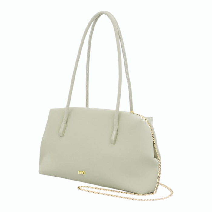 Borsa donna NALI' in tessuto gommato mod. Cassi big a spalla con catenina staccabile