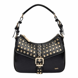 Borsa donna GAUDI' Hobo bag con borchie modello a mano con tracolla staccabile