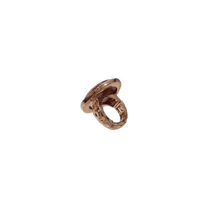 Anello donna NALI' in resina modello Chiara con ovale in resina