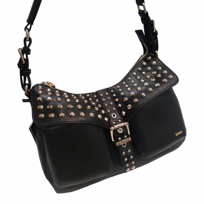 Borsa donna GAUDI' Hobo bag con borchie modello a mano