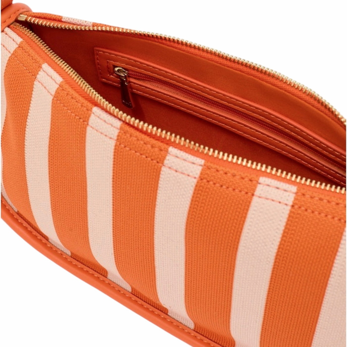 Borsa donna NALI' in tessuto mod. Texas fantasia a righe a spalla cinghia regolabile