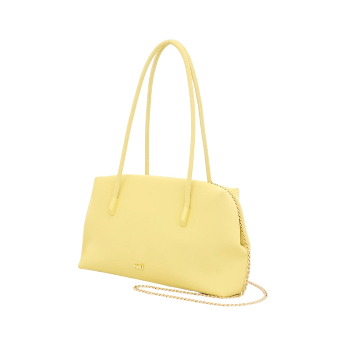 Usa la rotella di scorrimento del mouse per ingrandire l'immagine  Borsa donna NALI' in tessuto gommato mod. Cassi big a spalla con catenina staccabile