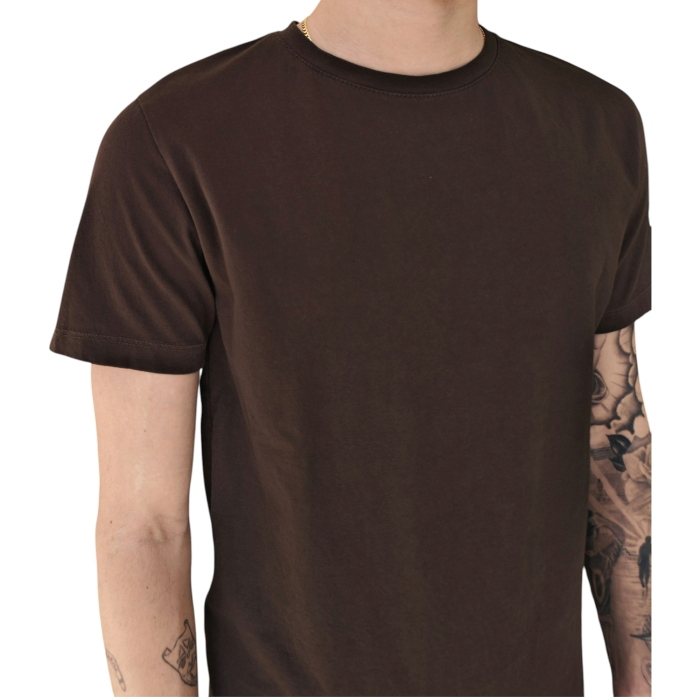 T-shirt uomo IMPERIAL 100% cotone regular fit girocollo tinta unita
