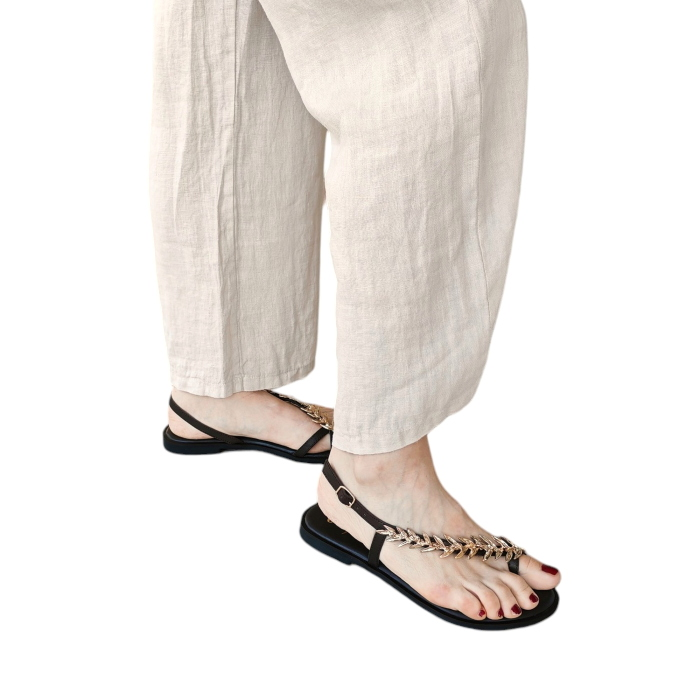Tailleur 22.01 100% lino giacca monopetto pantalone gamba dritta con pence