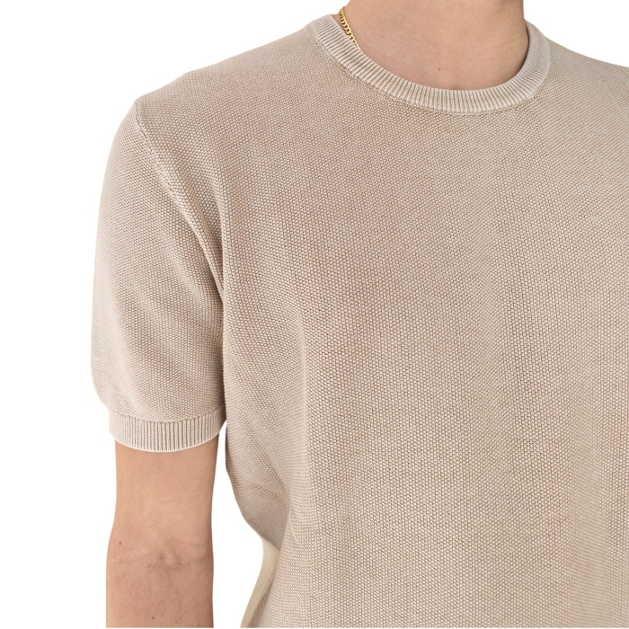 T-shirt uomo GIANNI LUPO girocollo 100% cotone in maglina a chicco di riso