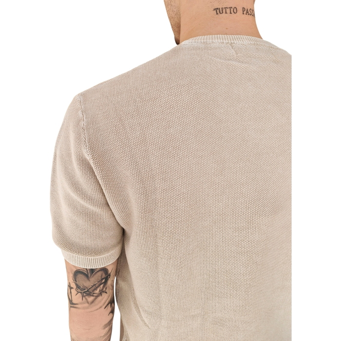 T-shirt uomo GIANNI LUPO girocollo 100% cotone in maglina a chicco di riso