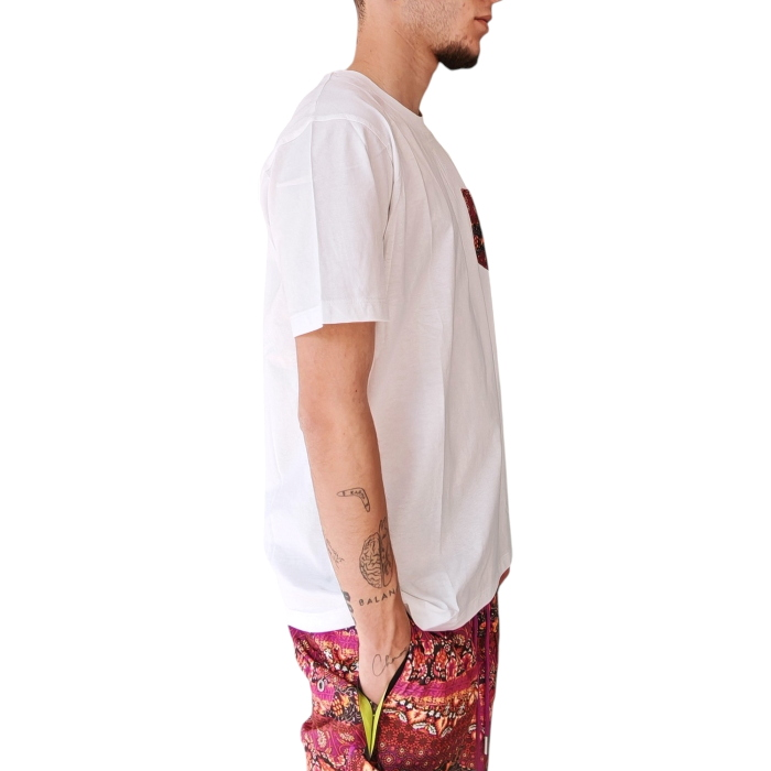 T-shirt uomo GIANNI LUPO comfort fit girocollo 100% cotone con taschino anteriore