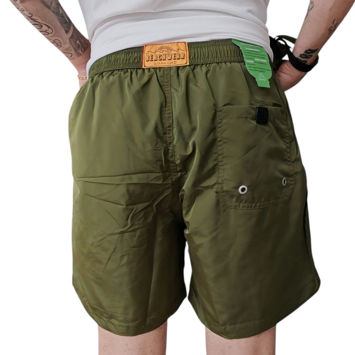 Costume e pochette uomo GIANNI LUPO boxer tinta unita in tessuto impermeabile riciclato