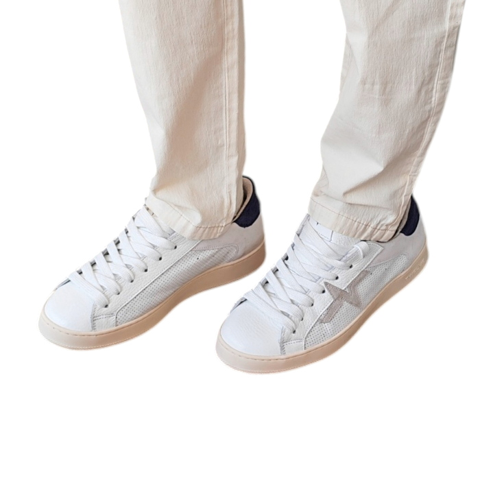 Pantalaccio uomo BERNA misto lino/cotone slim fit modello chinos