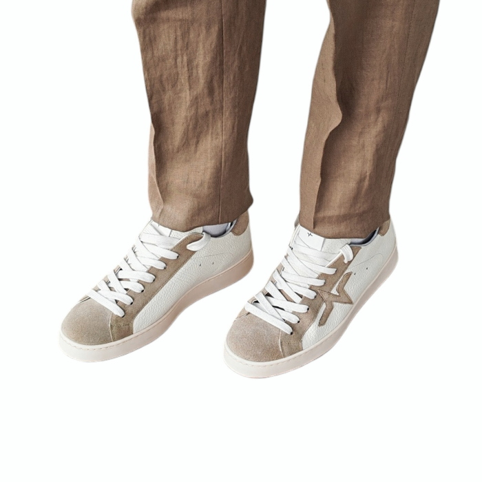 Abito uomo GIANNI LUPO 100% lino giacca monopetto pantalone regular con pence